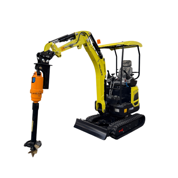 Miniexcavadora VM 18 Pro con motor oculto | Potencia y precisión