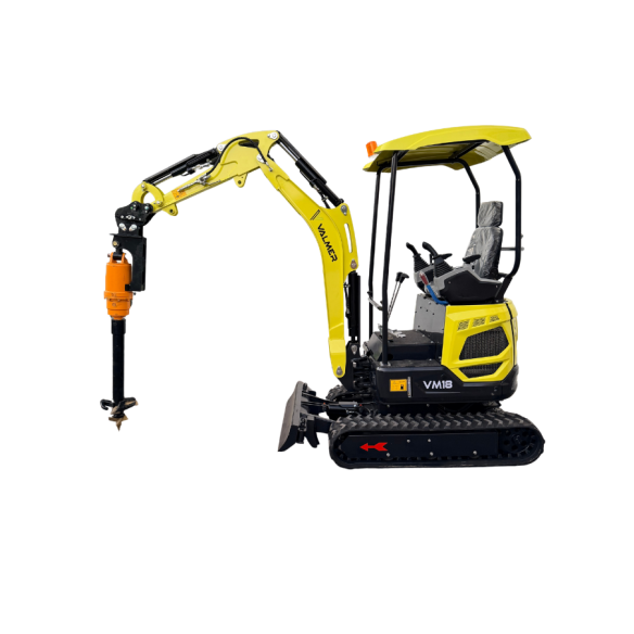 Miniexcavadora VM 18 Pro con motor oculto | Potencia y precisión