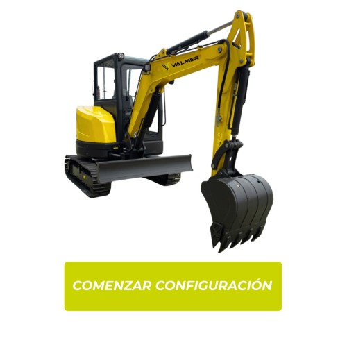 Valmer VM 40 | La Miniexcavadora más Potente y Equipada de la Gama
