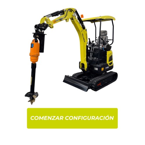 Miniexcavadora VM 18 | Potencia, estabilidad y alto rendimiento