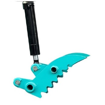 Pinza de sujeción hidráulica para miniexcavadora Valmer | Firme y segura